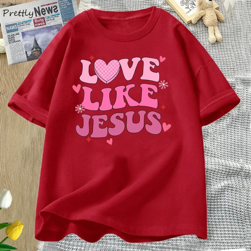 Love Like Jesus Graphic T-Shirts
