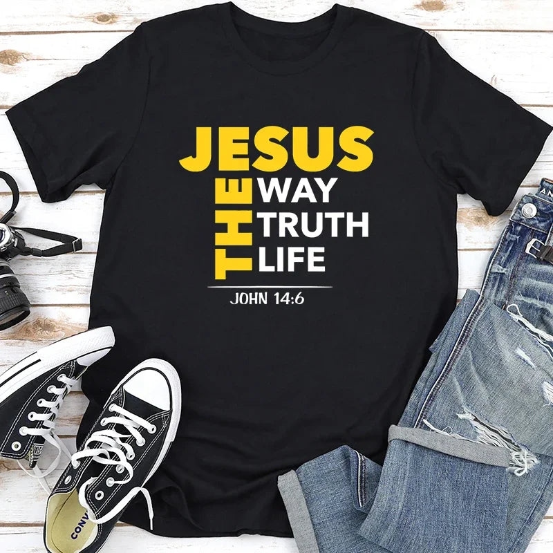 Jesus The Way Truth Life T-Shirts