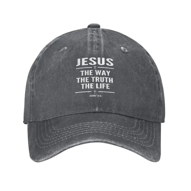 The Way The Truth The Life Baseball Cap