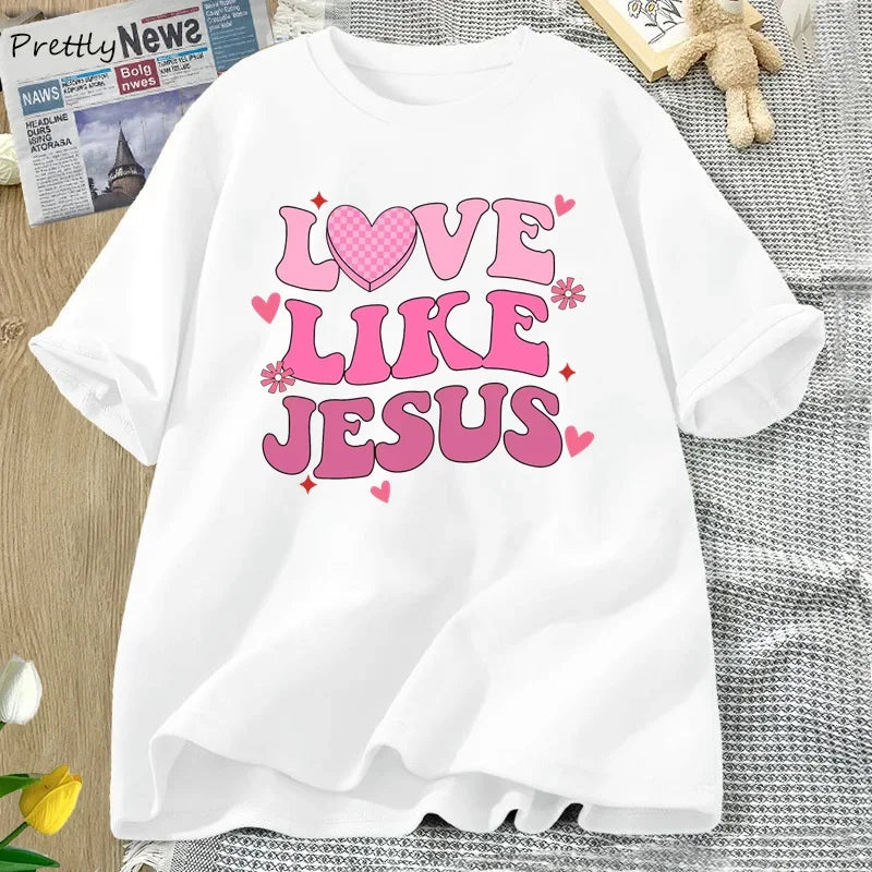 Love Like Jesus Graphic T-Shirts