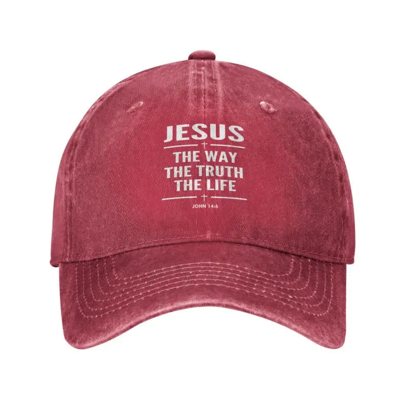 The Way The Truth The Life Baseball Cap