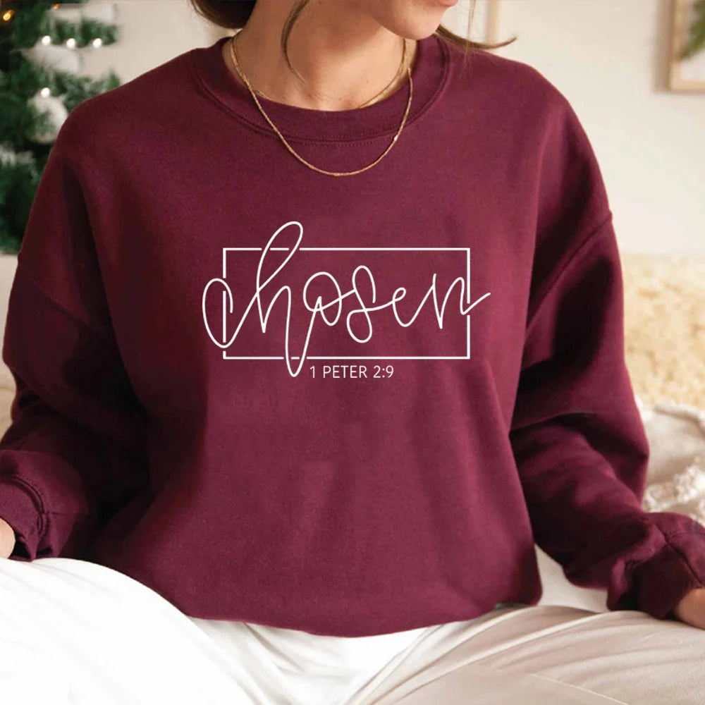 Chosen 1 Peter 2:9 Sweatshirt