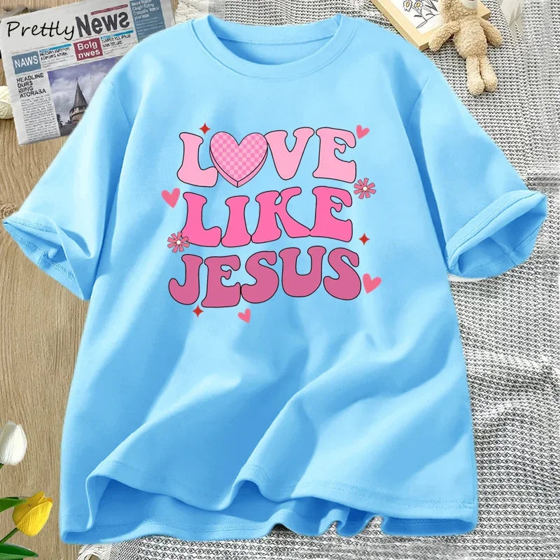 Love Like Jesus Graphic T-Shirts
