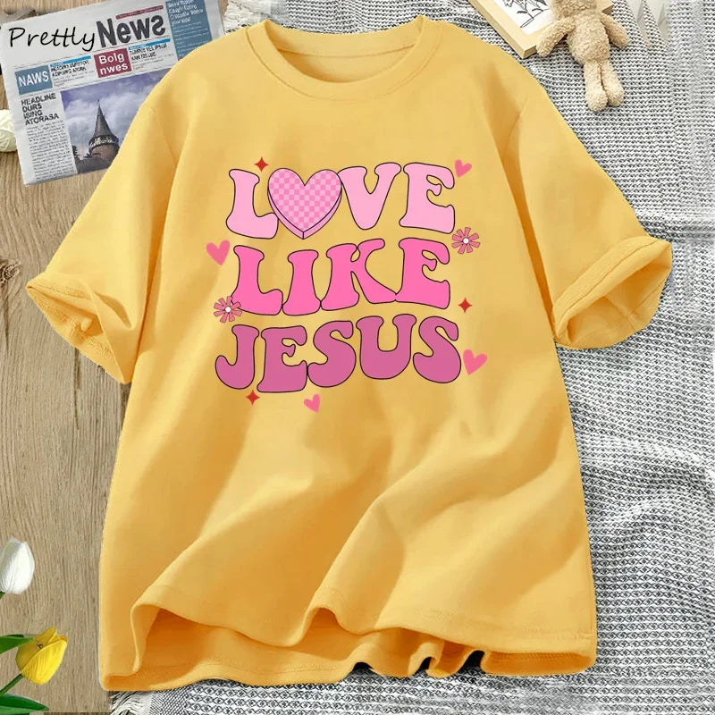 Love Like Jesus Graphic T-Shirts