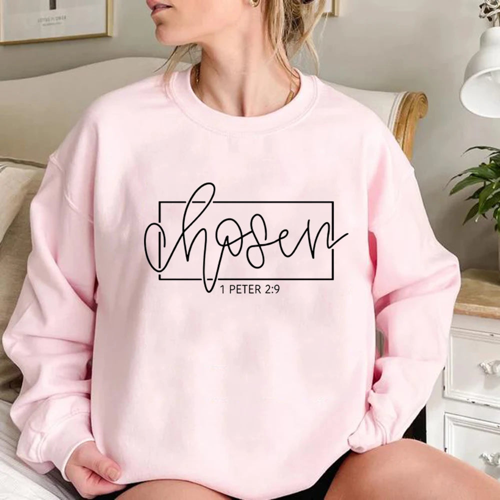 Chosen 1 Peter 2:9 Sweatshirt