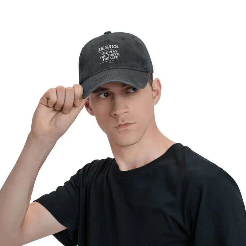 The Way The Truth The Life Baseball Cap