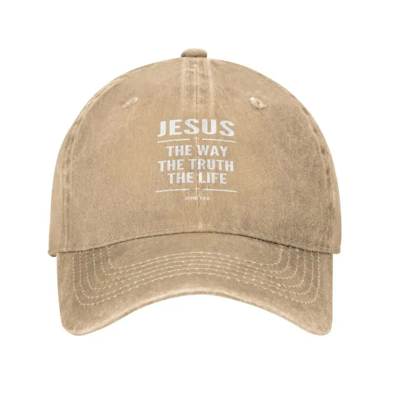 The Way The Truth The Life Baseball Cap