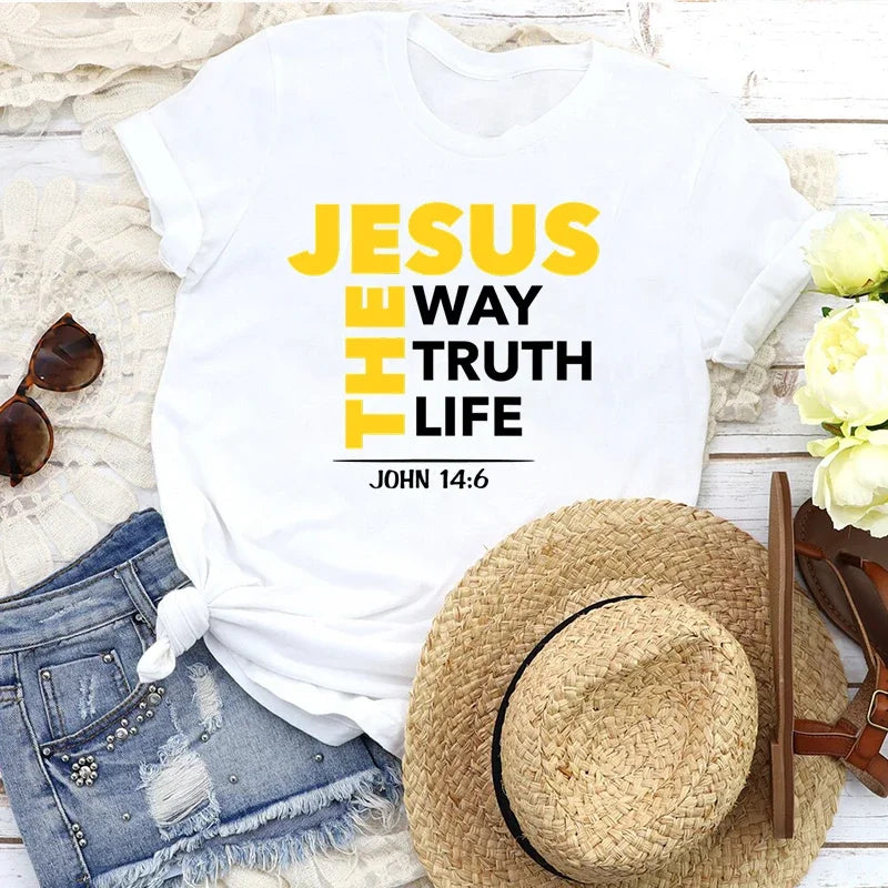 Jesus The Way Truth Life T-Shirts