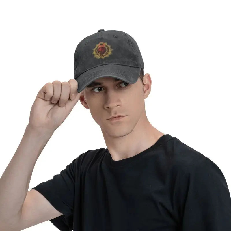 Sacred Heart Of Jesus Baseball Cap