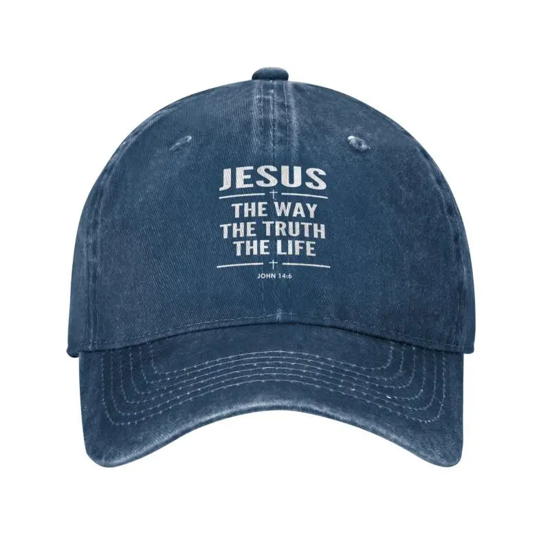 The Way The Truth The Life Baseball Cap