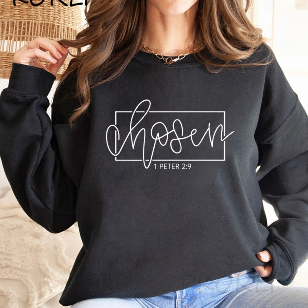 Chosen 1 Peter 2:9 Sweatshirt