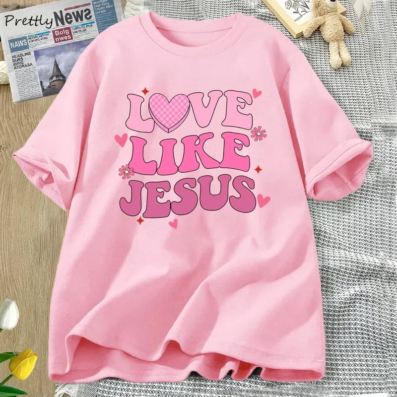 Love Like Jesus Graphic T-Shirts