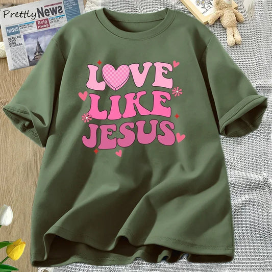 Love Like Jesus Graphic T-Shirts